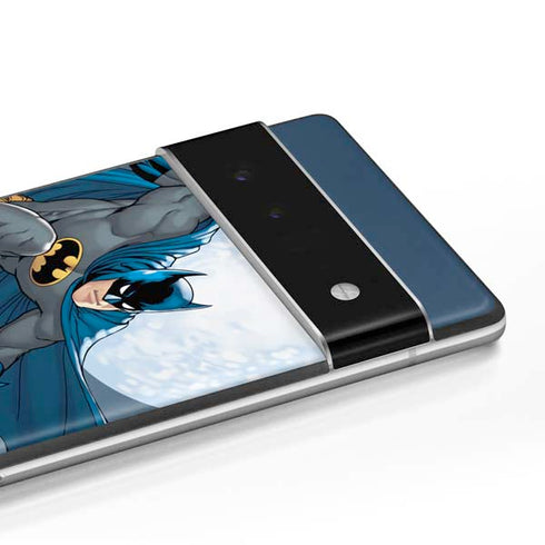 DC Comics Batman Action Pose 90's art Google Pixel 6 Pro Skin
